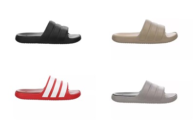 Adidas ZNSORY Cloudfoam EVA Men's 3 Stripe Casual Sport Slip-On Slide Sandals