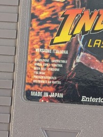 Indy L'ultima crociata per NES - rara versione PAL A - solo carrello - Indiana Jones
