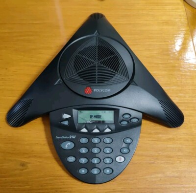 Polycom SoundStation 2W Basic Konferenzstation, Netzteil, Telefonkabel