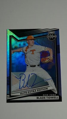 2022 Panini Elite Extra Edition #52 Blade Tidwell Signatures | eBay
