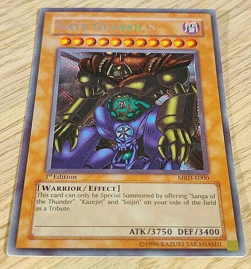 Gate Guardian 1st Edition Secret Rare (MRD-000) - Perfect Gate Guardian 1st Edition Secret Rare (MRD-000) - Perfect