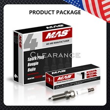 Spark Plugs Set Of 4 For Nissan 2007-2019 Sentra Rogue Altima Cube Versa 1.8L 2L
