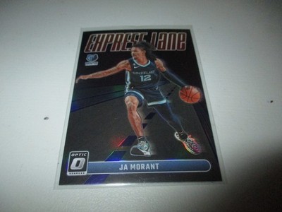 Ja Morant 2023-24 Panini Donruss Optic Express Lane Purple Prizm #17