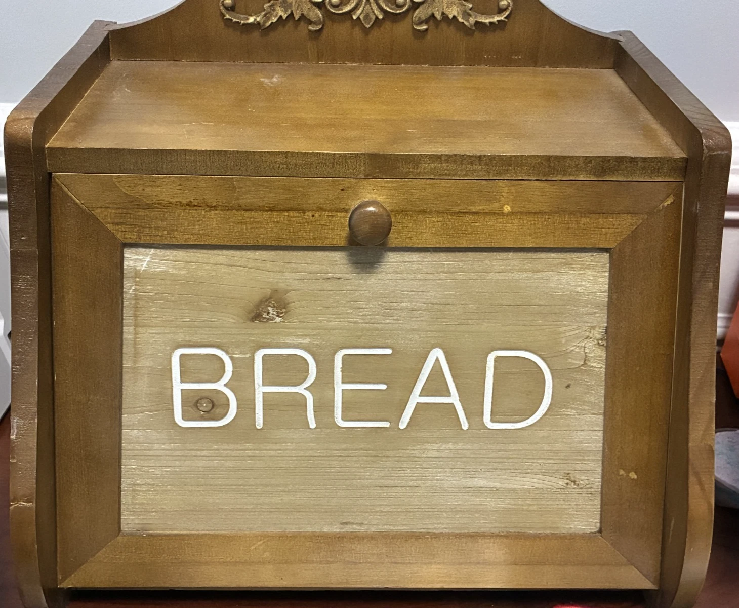 2-Layer Walnut Brown Bread Box for Kitchen Countertop
Opens in a new window or tab