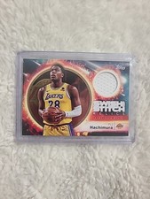 Rui Hachimura 2025-26 Topps #SST-RH Swish And Stitch Jersey Relic