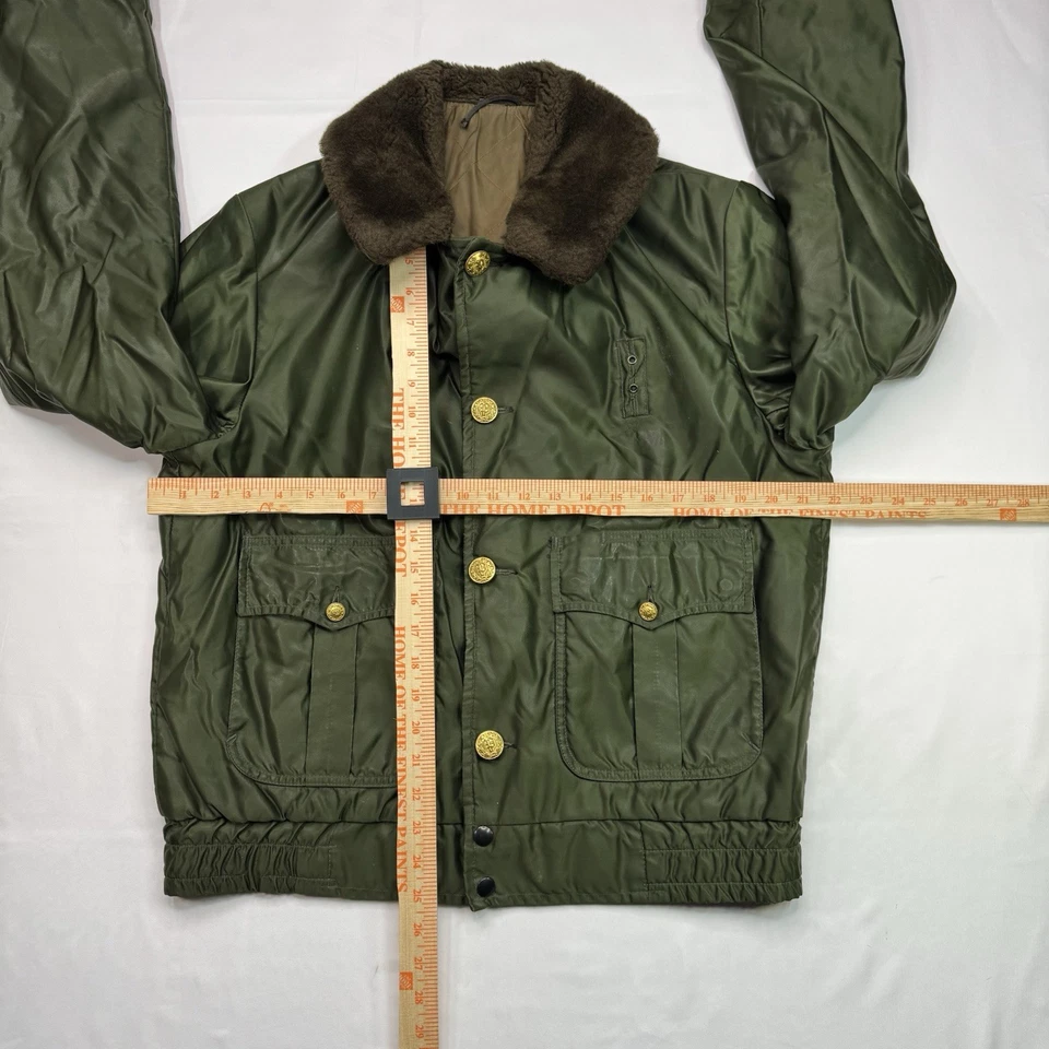 Chaqueta Gerber The Original Car-Duty de Colección Años 60 Nylon Duty Sarga Talla S/M Foto 3 de 4