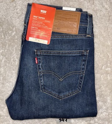 Levi s 502 Taper Jeans Herren W29 L32 Neu Mit Etikett