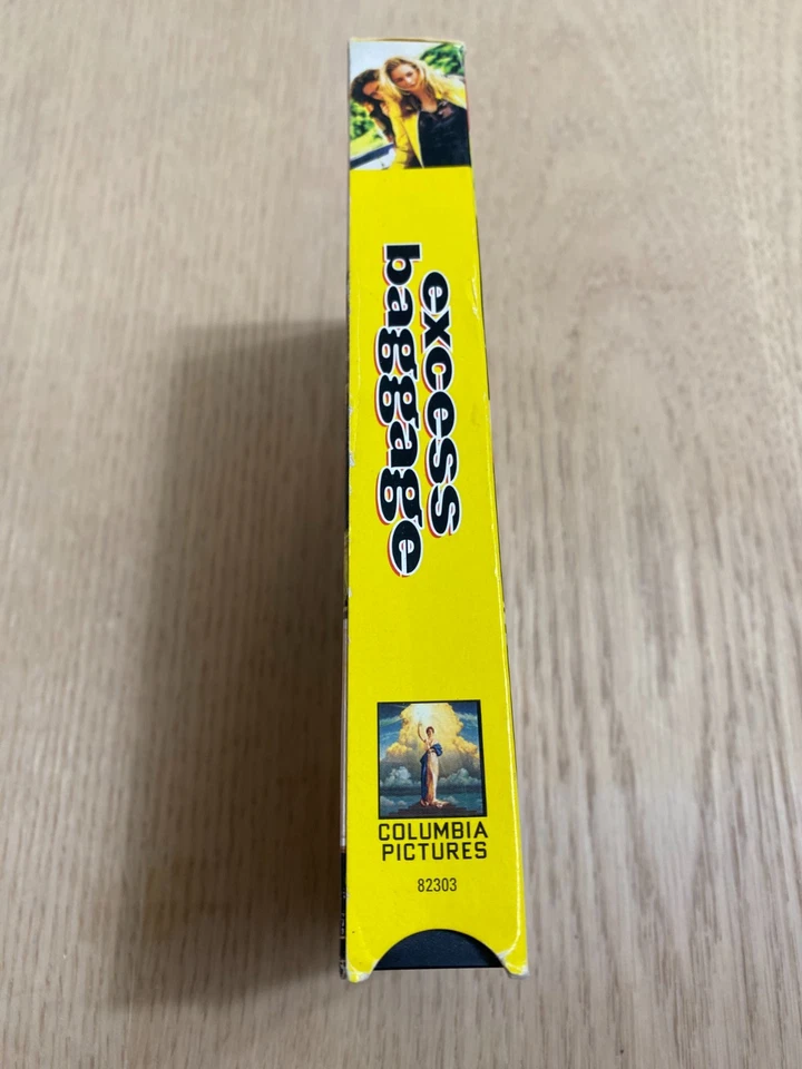 Excess Baggage Screener Promo Demo Copy (VHS, 1998) Alicia Silverstone Vintage - Image 4 of 4