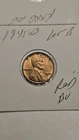 wheat penny 1945D LINCOLN CENT SHARP RED BU 1945-D NICE GEM RED UNC LOT #B