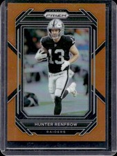 2022 Panini Prizm Hunter Renfrow Orange #/249 Raiders