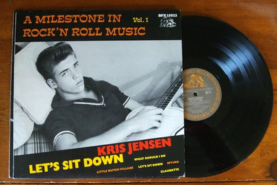 Kris Jensen Let's Sit Down Bear Family LP 1979