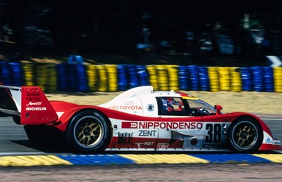 Geoff Lees Jan Lammers Juan Manuel Fangio Toyota Team TOMs Toyota - Old Photo 7