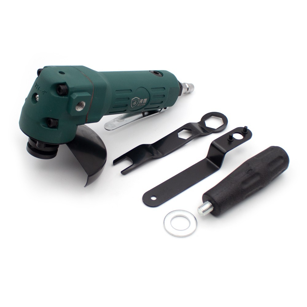 Industrial Grade Pneumatic Angle Grinder Wind-Driven Grinding Machine 11000RPM