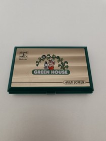 Retro Console Nintendo 1982 Vintage Game & Watch Green House Multi Screen