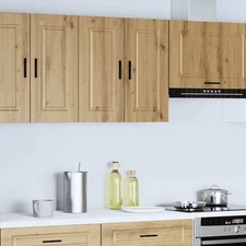 Kitchen Wall Cabinet Artisan Oak Engineered Wood Medium vidaXL