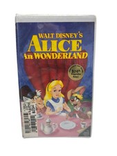 Walt Disney Alice in Wonderland 1998 VHS Sealed Classics Clamshell NEW