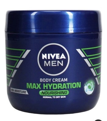 Nivea Men Max Hydration Body Cream 13.5 oz FREE SHIPPING 