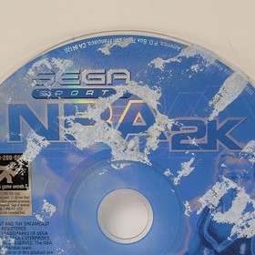 NBA 2K Sega Sports (Sega DreamCast) Loose Disk Tested and Working