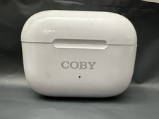 Coby True Wireless Bluetooth Earbuds  Charging Case Model CETW518 - White