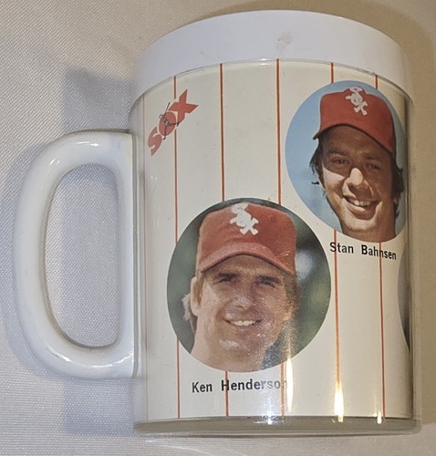 1974 Dick Allen Hof MVP Chicago White Sox Kaffeetasse Stan Bahnsen Pat Kelly - Bild 2 von 5