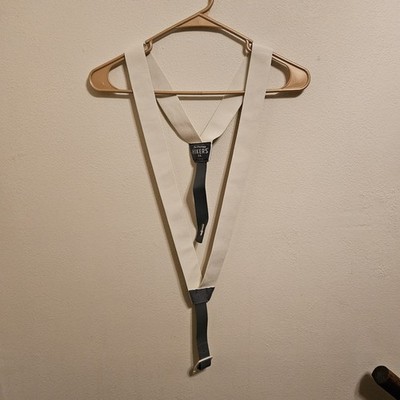 Hikers XL Suspenders Lot Of 2 Extra Large Hidden Suspenders Gray White