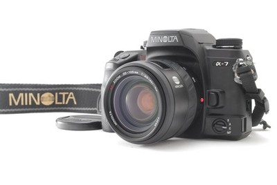 [Near MINT]  MINOLTA α-7 a7 Maxxum Dynax Film Camera AF 35-105mm F/3.5-4.5 JAPAN