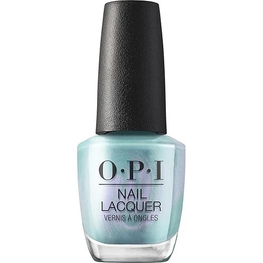 O.P.I Nail Lacquer Reality Check Ya Out 15ml |Teal Shimmer Chip Resistant Nail P