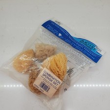 Royal Artist 4 REAL Sea Sponges Natural Ocean Sponge Med Silk  Wool  Yellow