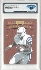 1996 Playoff Prime MARSHALL FAULK #6 Boss Hog 💎 DSG 10 Gem Mint