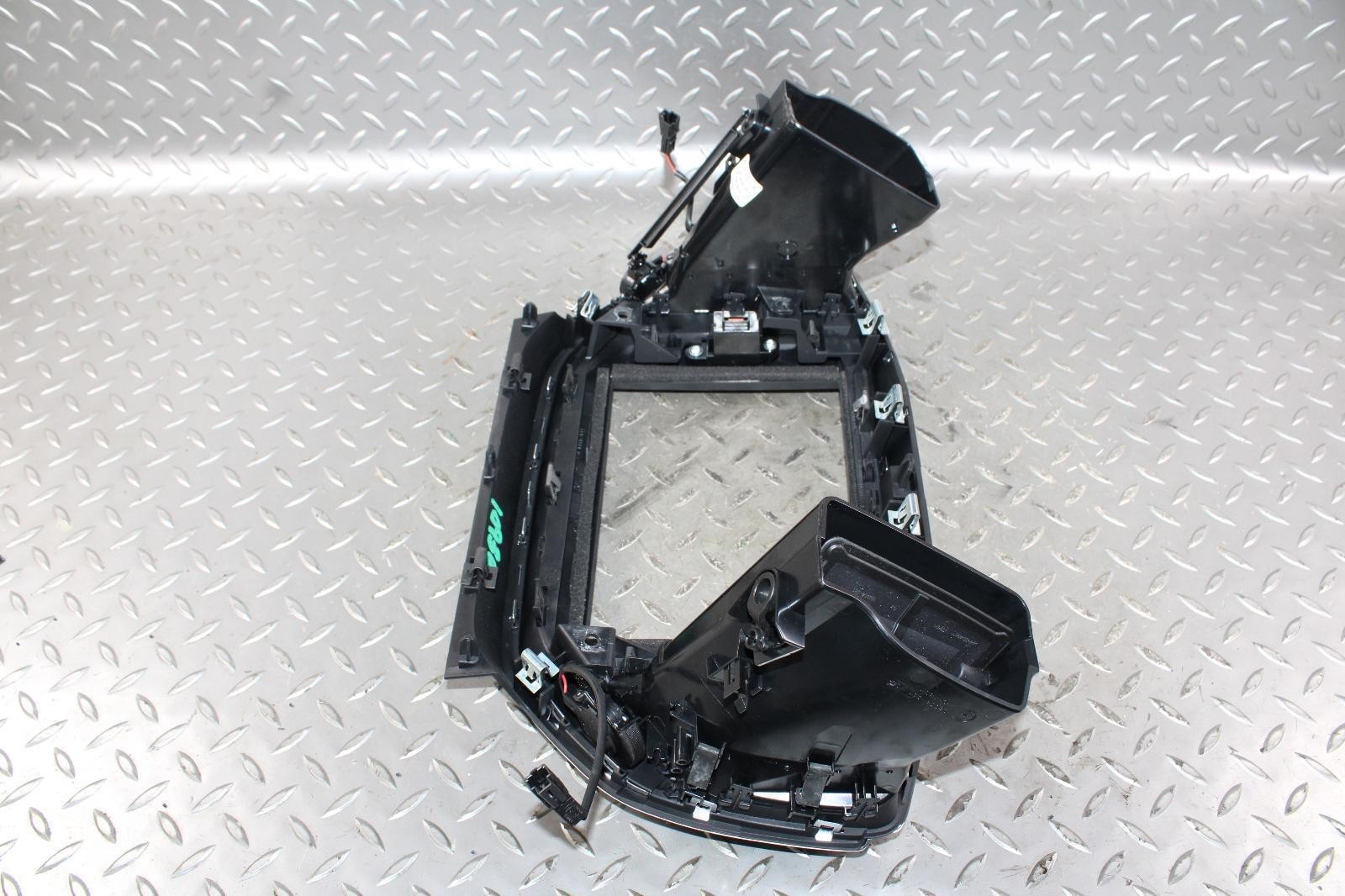 14-17 Ghibli Black Silver Dashboard Dash Radio Surround Trim Panel OEM Factory