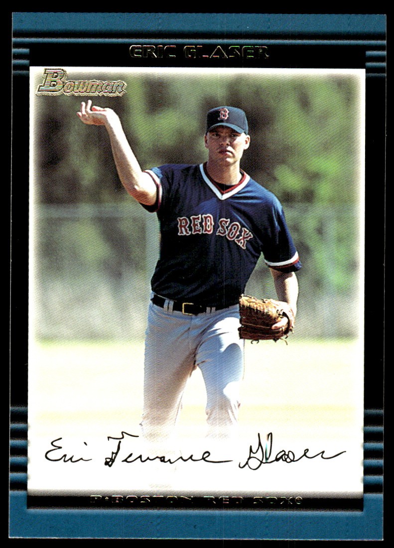 Eric Glaser 2002 Bowman #269 Boston Red Sox MLB READ FREE SHIPPING AutographDen