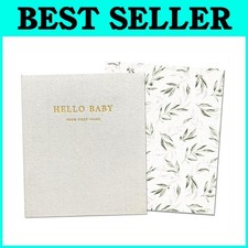 Gender Neutral Baby Memory Book  Minimalist Keepsake