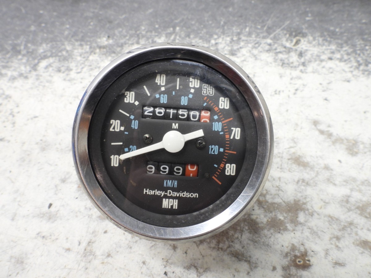 HARLEY-DAVIDSON FXSB純正スピードメーター Harley-Davidson FXB Low rider Sturgis OEM Nippon Seiki Speedometer