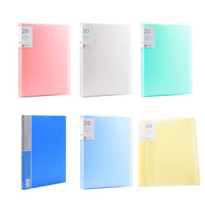 A 4 Test Paper Organizers Large Capacity Storage Folder 80 Pages File Folder