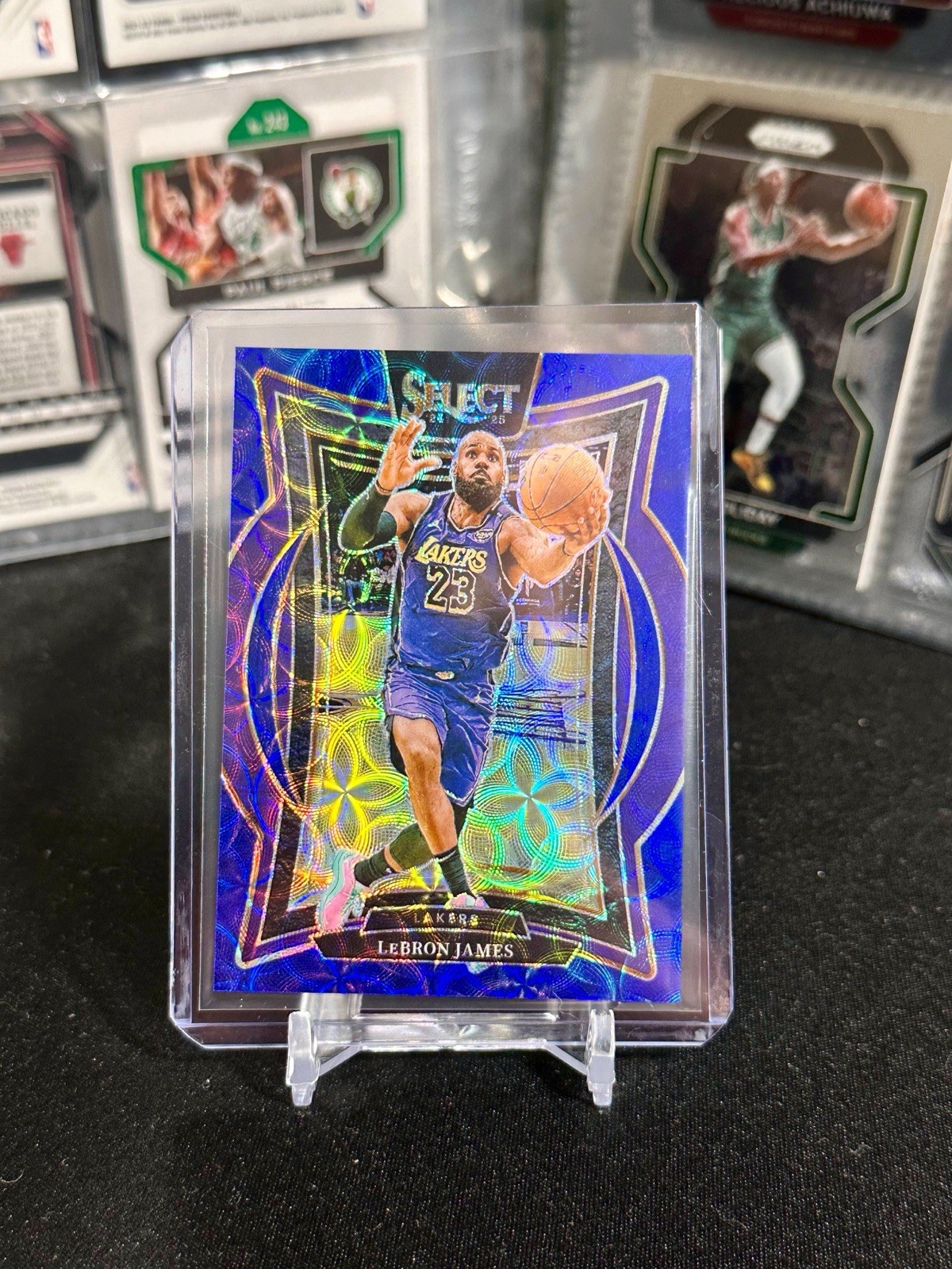 2024-25 Panini Select - Concourse LeBron James #54 Blue Scope Prizm /249