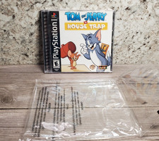 Tom and Jerry in House Trap (Sony PlayStation 1, 2000) CIB, Tested Working