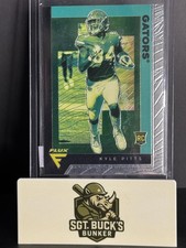 2021 Panini Chronicles Draft Picks #249 Kyle Pitts Flux Base Silver