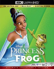 The Princess And The Frog (4K UHD) NEW