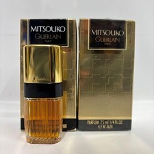Guerlain Mitsouko Parfum 1/4 fl oz 7.5ml New Unused Set of 2 pcs 1 sealed JPN