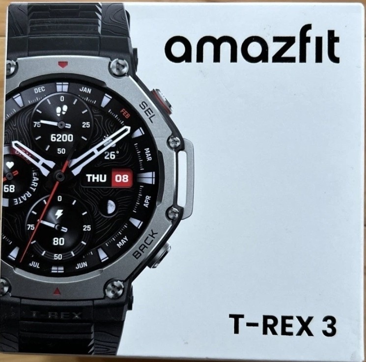 Amazfit T-Rex 3 - 48.5mm Fitness Smart Watch w/ Voice Control (Onyx) X-MAS SALE!