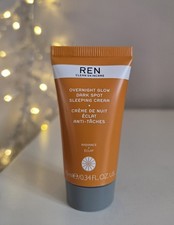 REN Overnight Glow Dark Spot Sleeping Cream 10ml - New & Sealed