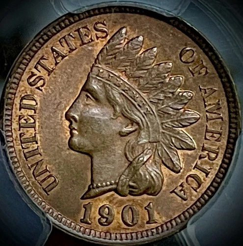 1901 Indian Head Cent   PCGS MS-64 RB