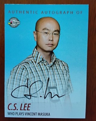2009 Breygent C.S. Lee Auto Autograph - Vincent Mazuka - Dexter