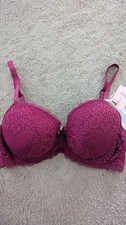 36D  BOUX AVENUE UNDERWIRED PLUM EMMERLINE  BALCONETTE BRA  BNWOT RRP £28 SALE 