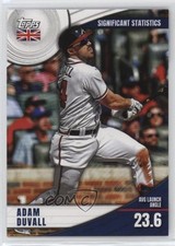 2022 Topps UK Edition Significant Statistics Adam Duvall #SS-24 0t2