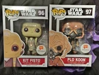 Funko Pop! Vinyl: Star Wars Lot Of 2  Kit Fisto, Plo Koon Walgreens Exclusive.