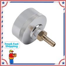 Aluminum Extended Run Fuel Gas Cap w/ Brass Hose For Yamaha EF2000is EF1000is