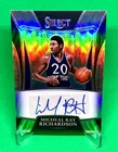 2021-22 Micheal Ray Richardson Select Signature Selections Auto