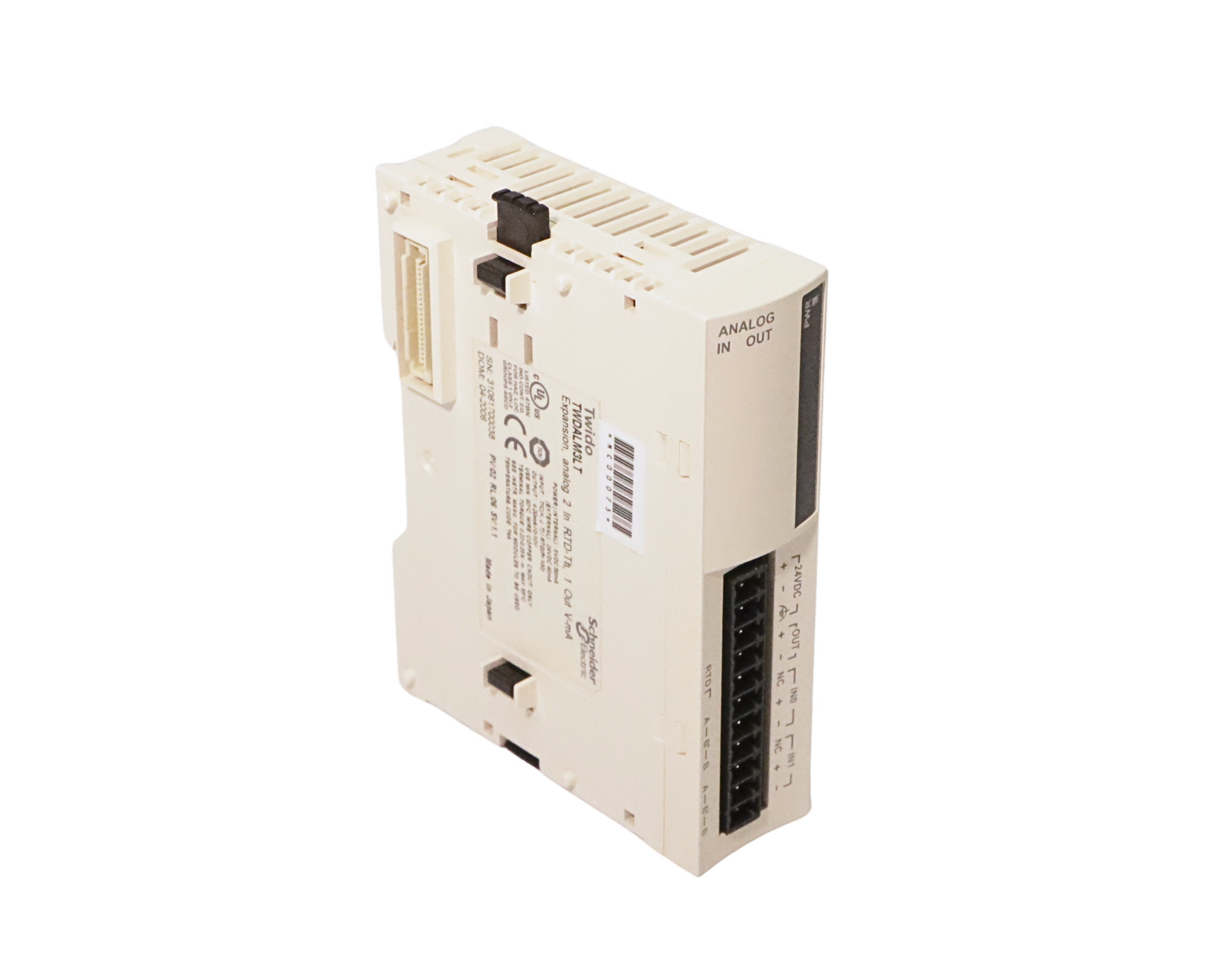 TWDALM3LT SCHNEIDER ELECTRIC TWIDO MODULE 2E/1S AVEC BORNIER 24V TWIDO