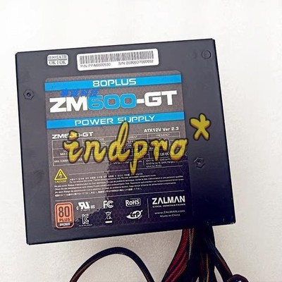 1pcs Zalman ZM600-GT 80PLUS server industrial computer gold medal power supply #